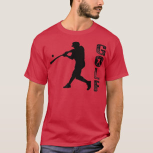 T-shirt Sport vintage Amateurs Golf Homme Silhouette