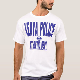 T-shirt sportif de police du Kenya