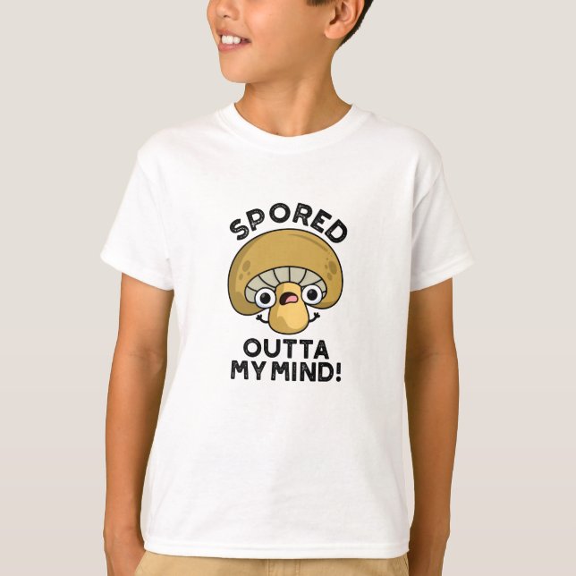 T-shirt Sportif Extérieur Mon Esprit Drôle Pun De Champign (Devant)