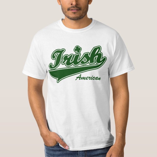 T-shirt sportif fait sur commande américain (Devant)