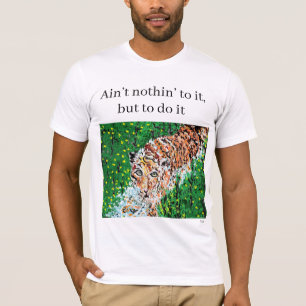 T-Shirt: Sportlich, Tiger T-Shirt