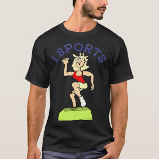 T-shirt Sports action bouger drôle zumba