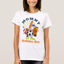 Sports Anniversaire Garçon All Shirt maman