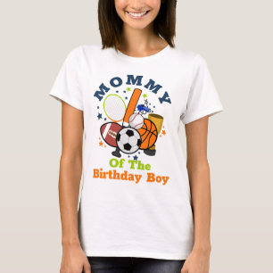 T-shirt Sports Anniversaire Garçon All Shirt maman