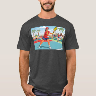 T-shirt Sports cartoon characters sticker poster funny ret