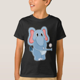 T-shirt Sports de baseball éléphant