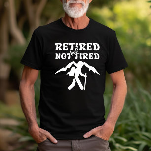 T-shirt Sports de randonnée de retraite à la retraite à la