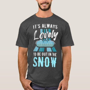 T-shirt Sports de Tuyaux à neige