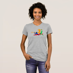 T-shirt Sports de volley-ball Wonen's Slim Fit