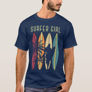 T-shirt Sports d'eau Planche à voile Filles Surfboard Surf
