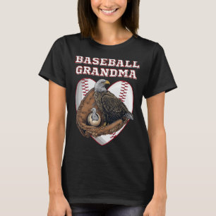 T-shirt Sports en Nature Bald Eagle Famille American Baseb