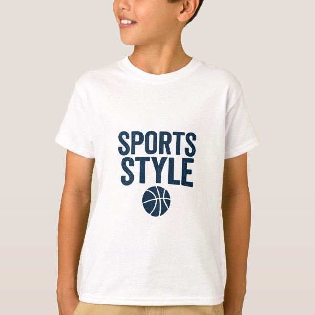 T-shirt Sports Style Tee  (Devant)