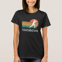Sports Touchdown Baseball Joueur Retro Vêtements