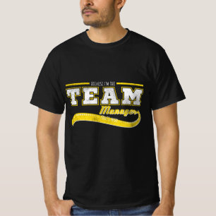 T-shirt Sports Vêtements Parce que je suis le chef d'équip
