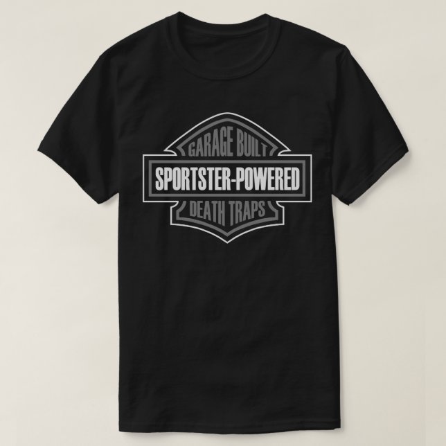 T-shirt Sportster a actionné des pièges de la mort (Design devant)