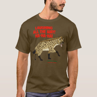 T-shirt Spotted Hyena en train de rire