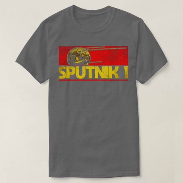T-shirt Spoutnik 1 Satellite 3 (Design devant)
