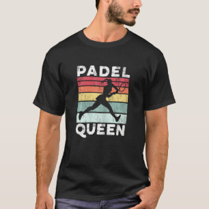 T-shirt Sprateuse de tennis Queen Padel pour femmes