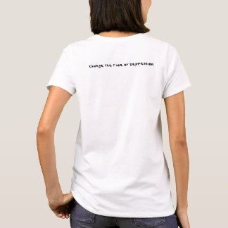 T-shirt Spray Coeur peint