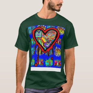 T-shirt Spray Heart Urban Graffiti