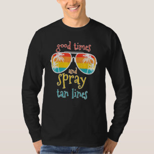 T-shirt Spray Tan Bon Temps Et Spray Tan Lines Summer Vi