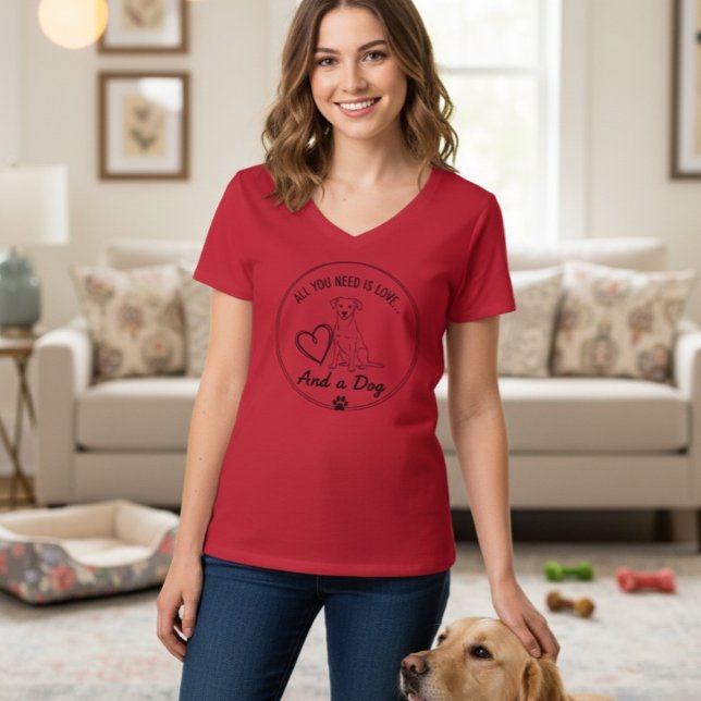 T-shirt Spread love and dog appreciation with this charmin (Créateur téléchargé)