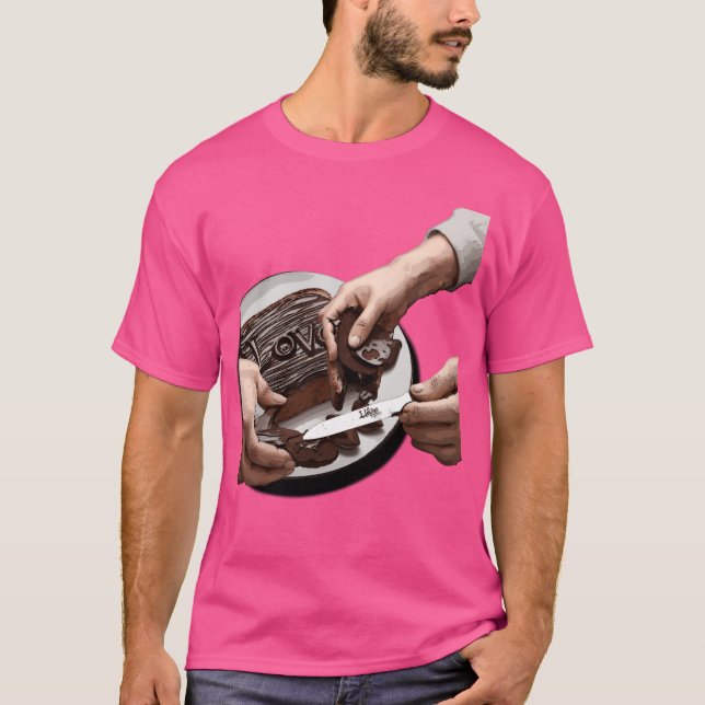 T-shirt spread love design family (Devant)