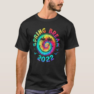 T-shirt Spring Break 2022 Matching Group Tie Dye Vintage M