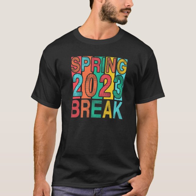T-shirt Spring Break 2023 Senior Student School Trip Flori (Devant)