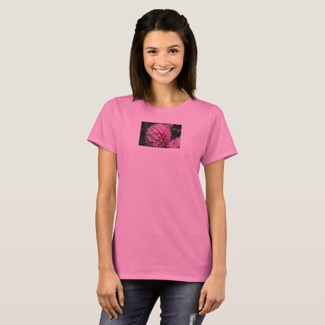 T - Shirt Spring Dahlia Blume (Vorne ganz)