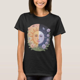 T-shirt Spring Equinox Harmony – Sun & Moon Balance Nature