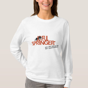 T-shirt Springer joyeux défini