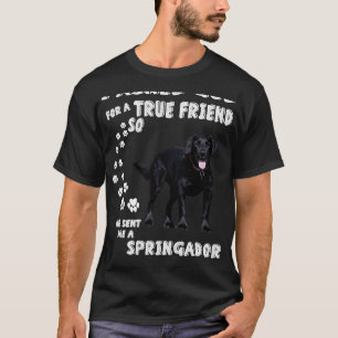 T-shirt Springer Spaniel Lab Chien Maman Labradinger Retri