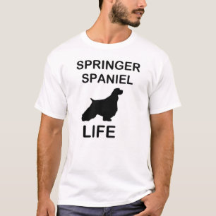 T-shirt Springer Spaniel Silo life