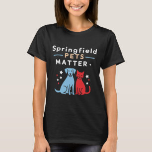 T-shirt Springfield Animaux - Montrez Votre Amour Pour Ani