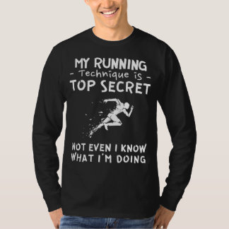 T-shirt Sprint in the Unknown avec My Top Secret Running