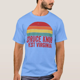 T-shirt Spruce Knob Virginie-Occidentale