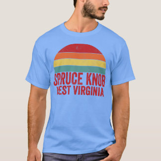 T-shirt Spruce Knob Virginie-Occidentale