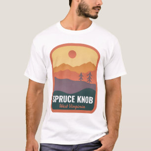 T-shirt Spruce Knob West Virginia Sunset