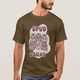 T-shirt Spud Squad groupe drôle Potato