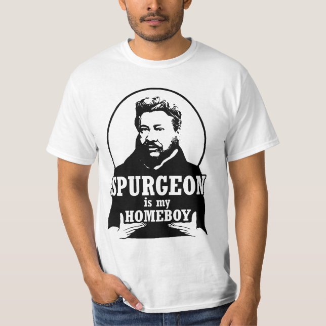 T-shirt Spurgeon est mon homeboy (Devant)