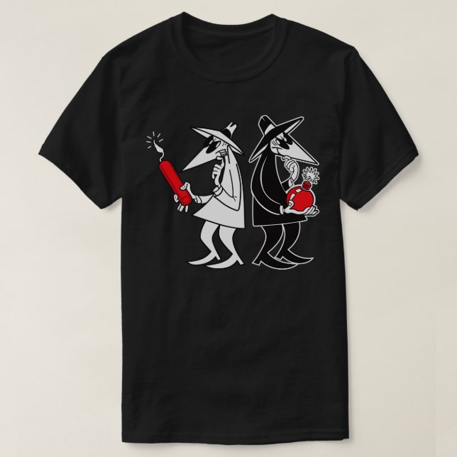 T-shirt Spy contre Spy (Design devant)