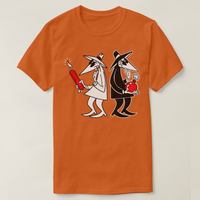 T-shirt Spy contre Spy (Design devant)