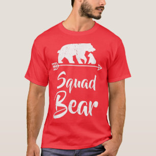 T-shirt Squad Bear Matching Family Christmas Costume 