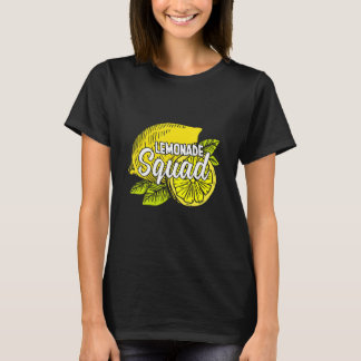 T-shirt Squad De Lemonade Pour Lemonade Stand Jaune été