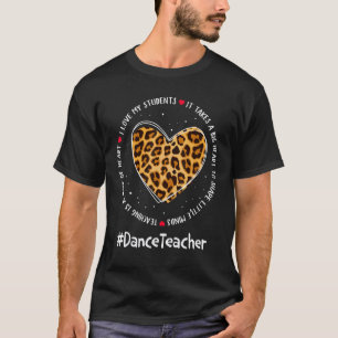 T-shirt Squad des professeurs de danse Semaine d'appréciat