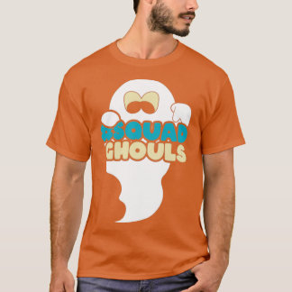 T-shirt Squad Ghouls Happy Halloween Éffrayant Effrayant D