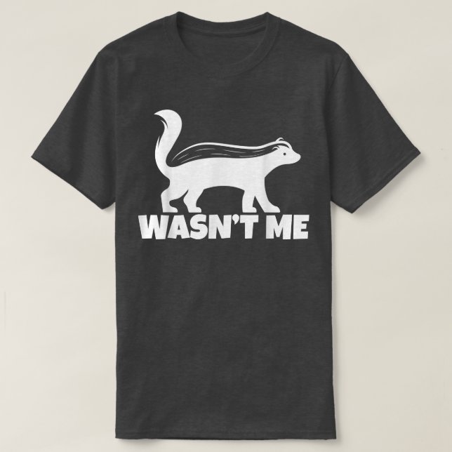 T-SHIRT SQUADER SKUNK SQUADTHE SKUNK WHISPERER ZOOKEEPER (Design devant)