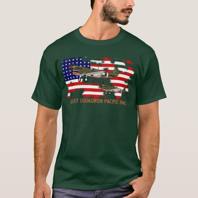 T-SHIRT SQUADRON GHOST (Devant)