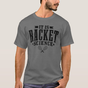 T-shirt Squash C'est Racket Science Drôle Squash Joueur Gi